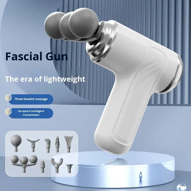 Light Age Elite Deep Tissue Massage Gun – Quiet Percussion Fascia Therapy for Athletes & Recovery