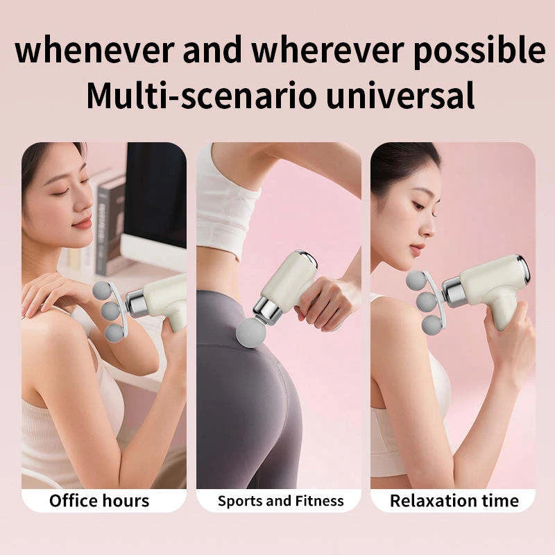 Light Age Elite Deep Tissue Massage Gun – Quiet Percussion Fascia Therapy for Athletes & Recovery